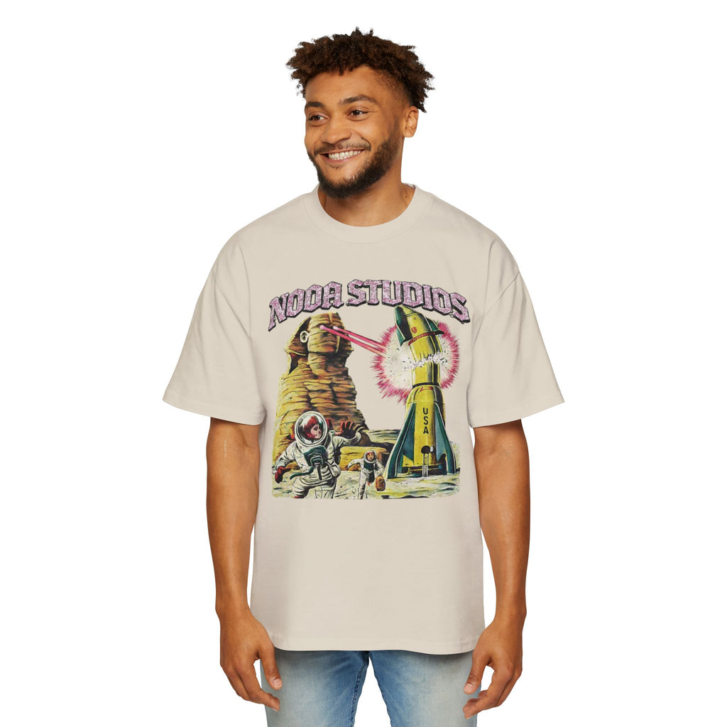 Vintage Space Tour T‑Shirt — "Nooa Studios 2026 World Tour" Graphic Tee
