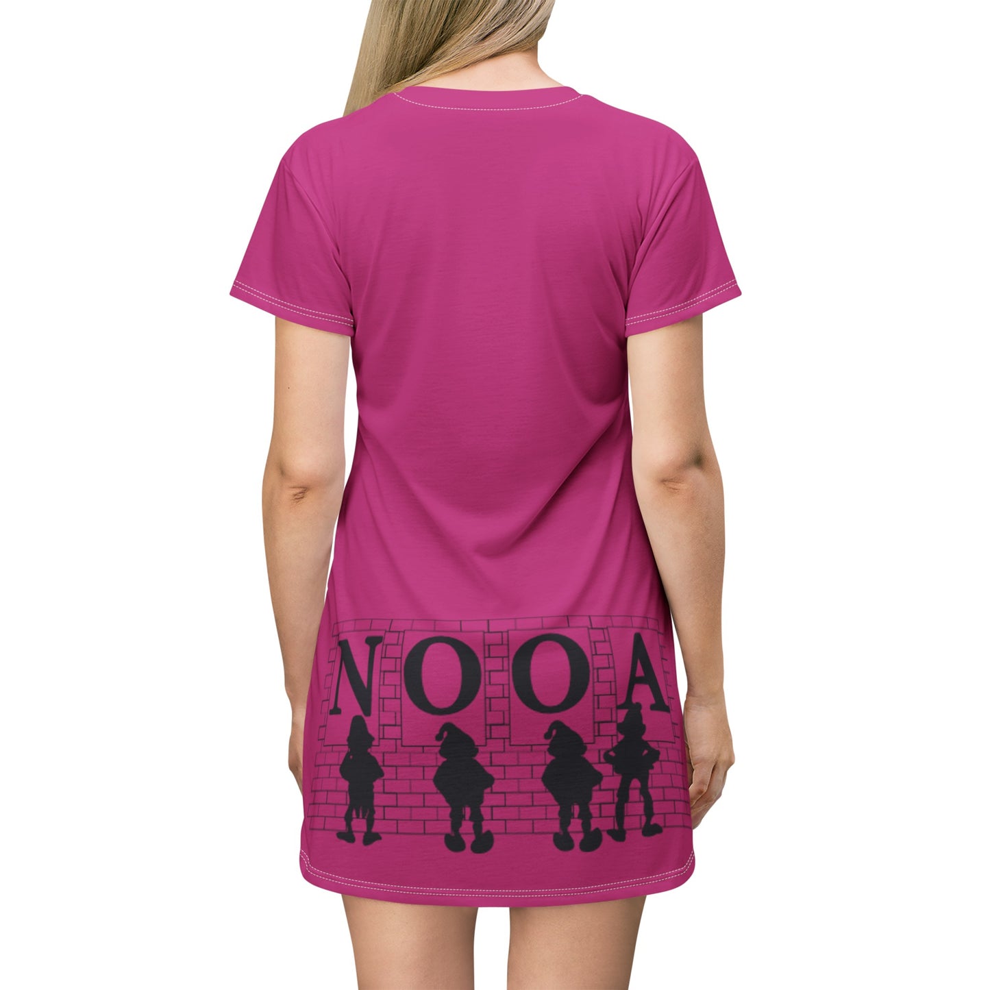 MONA LISA T-Shirt Dress (AOP)