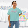 SIPPIN EASTER CROPPED TEE