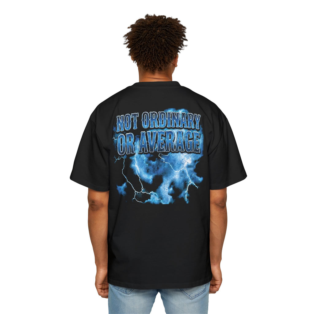 NOOA 'Faith Over Fear' Graphic Tee — Not Ordinary or Average Lightning Design