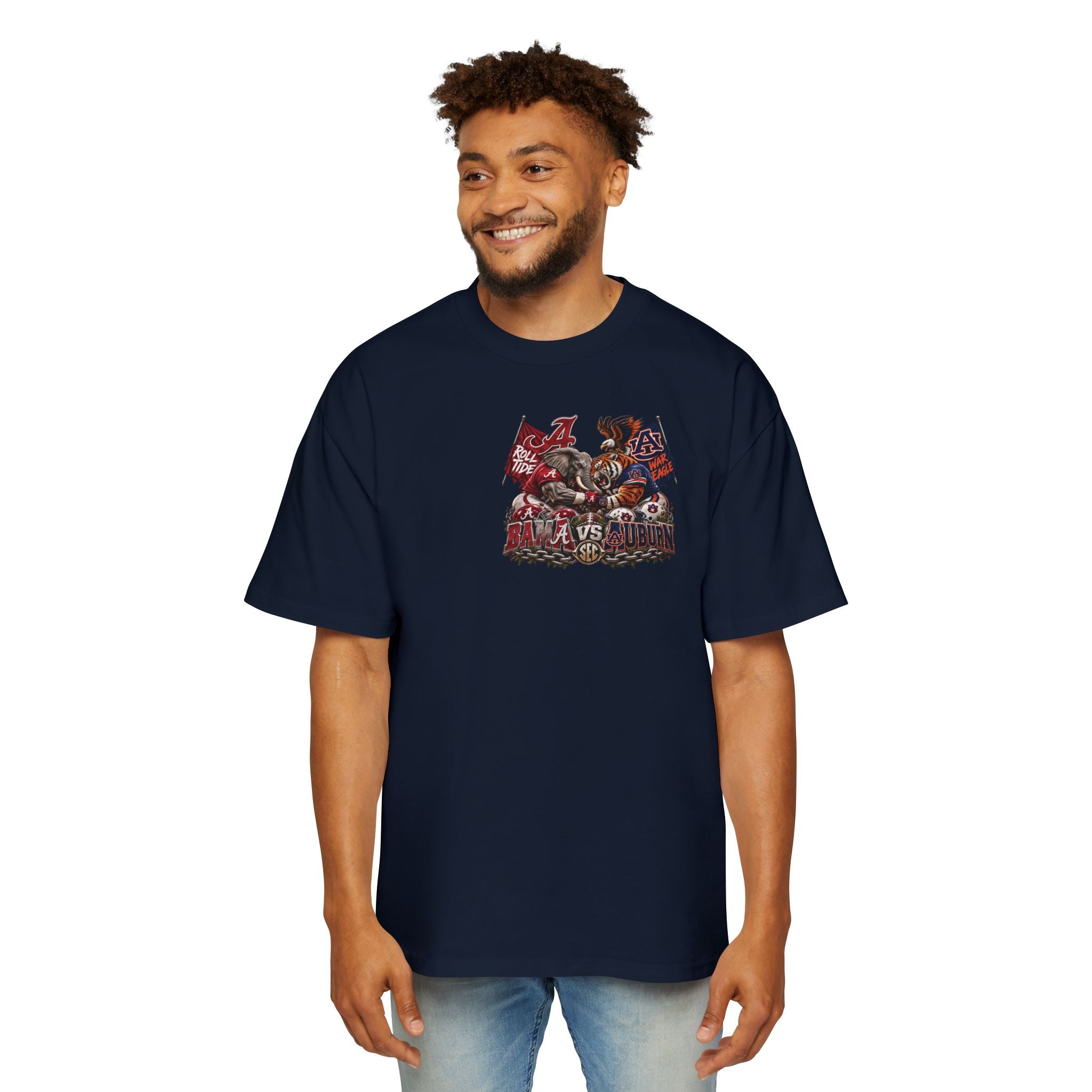 College Football Rivalry Tee — Alabama vs Auburn Game Day Shirt