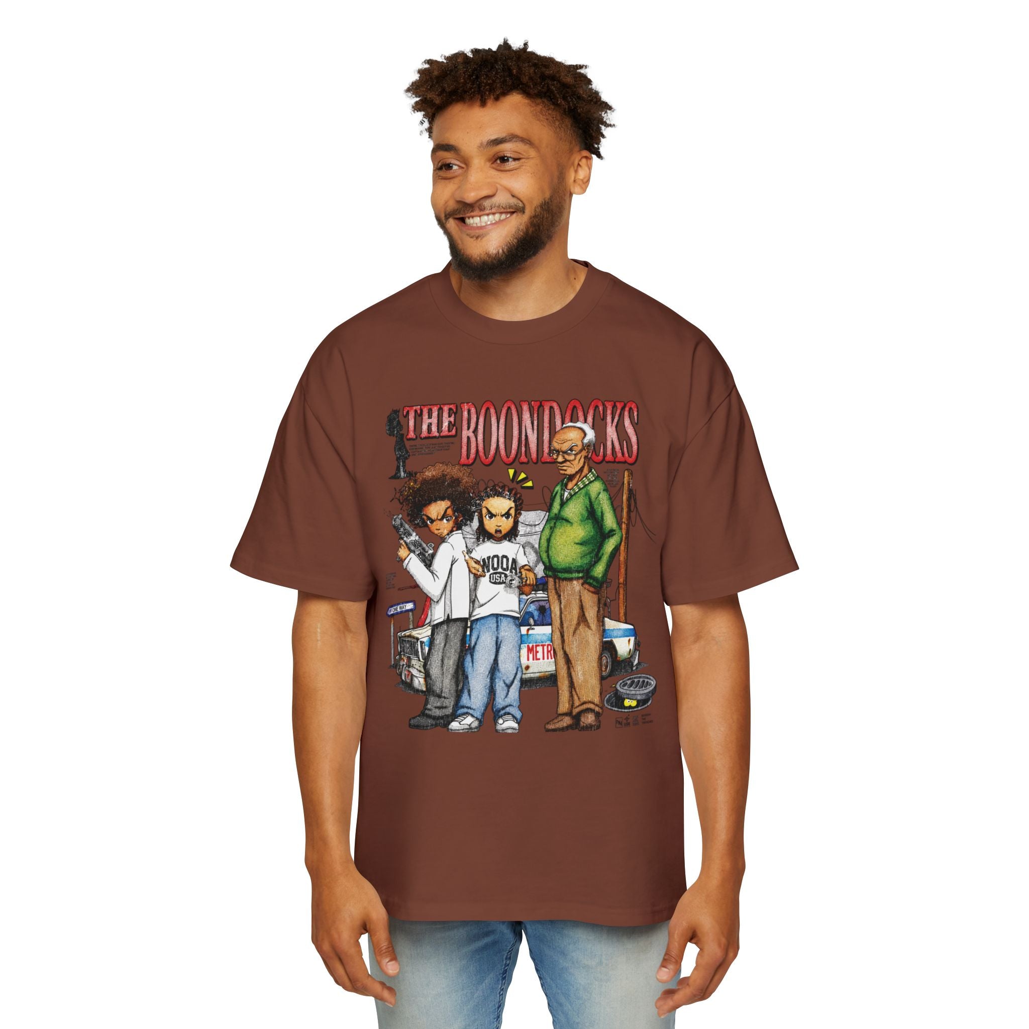 The Boondocks Graphic Tee — Retro Cartoon Streetwear