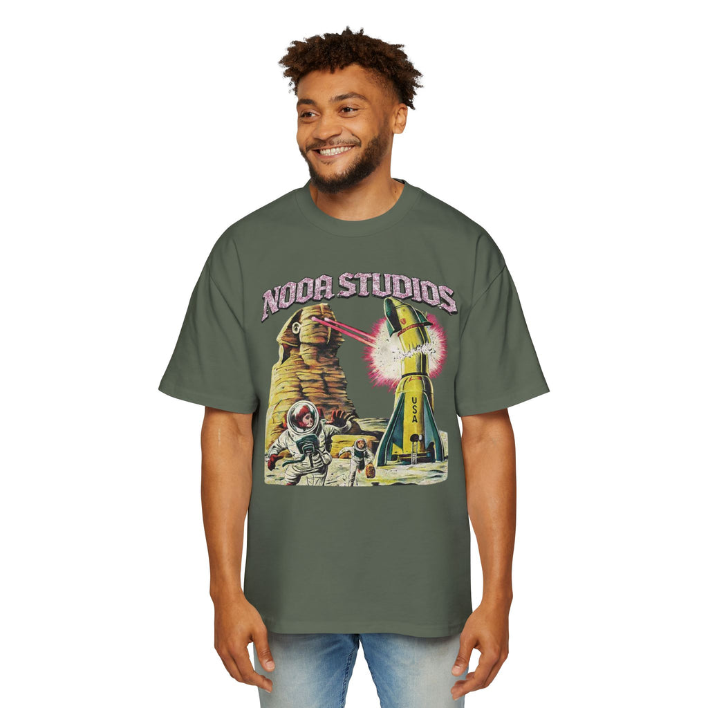 Vintage Space Tour T‑Shirt — "Nooa Studios 2026 World Tour" Graphic Tee