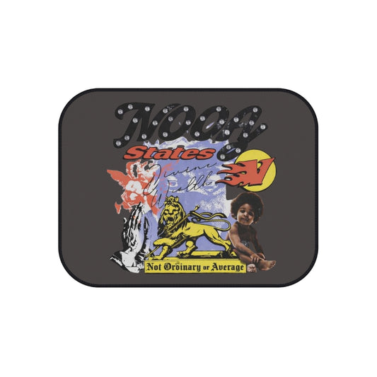 NOOA Graphic Car Floor Mats (Set of 4) — Retro Collage Auto Mat