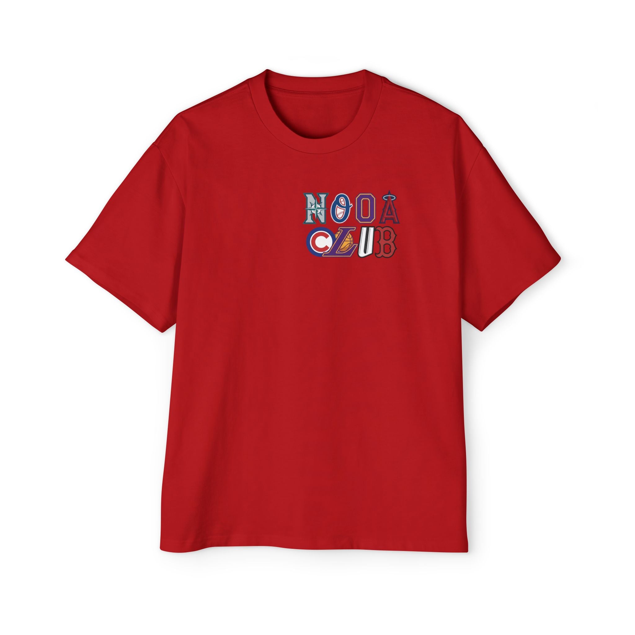 Nooa Club Tee — Vintage Lettering Graphic T‑Shirt