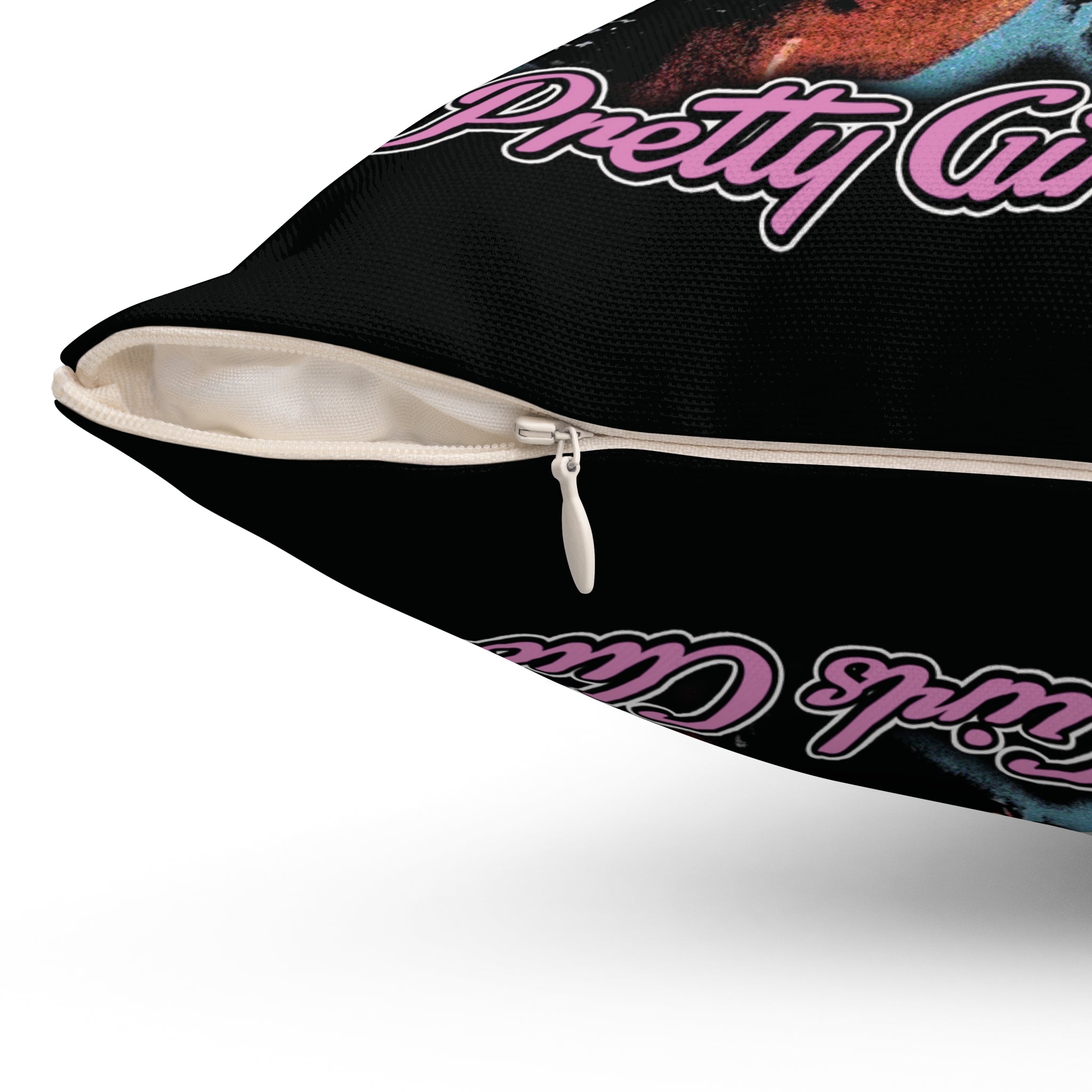 Spun Polyester Square Pillow