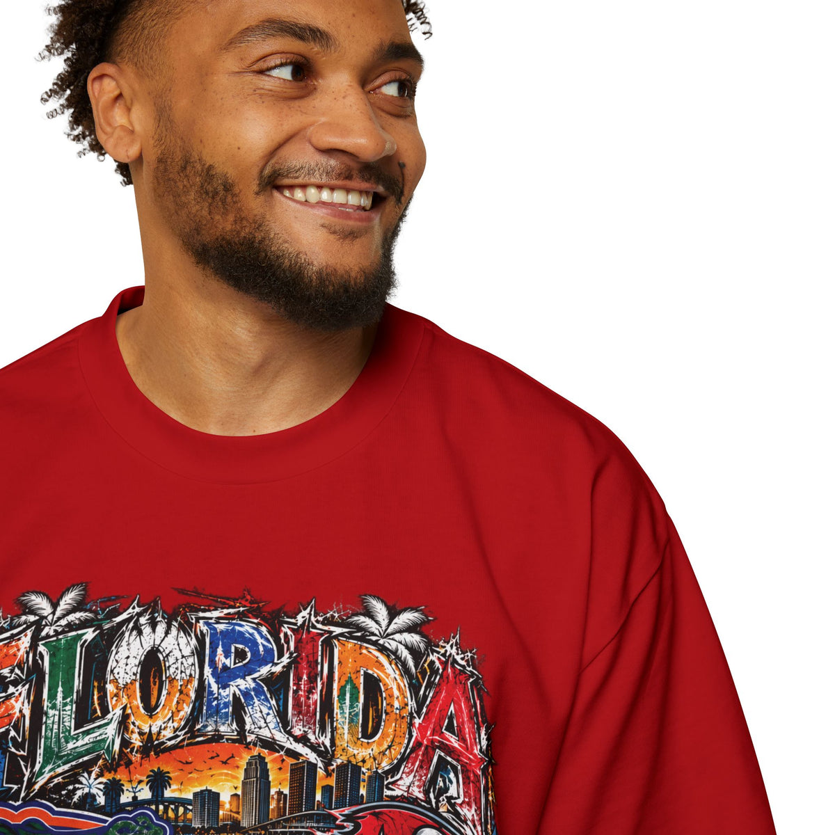 Florida Vintage Collage Tee — University of Miami Hurricanes Graphic Shirt
