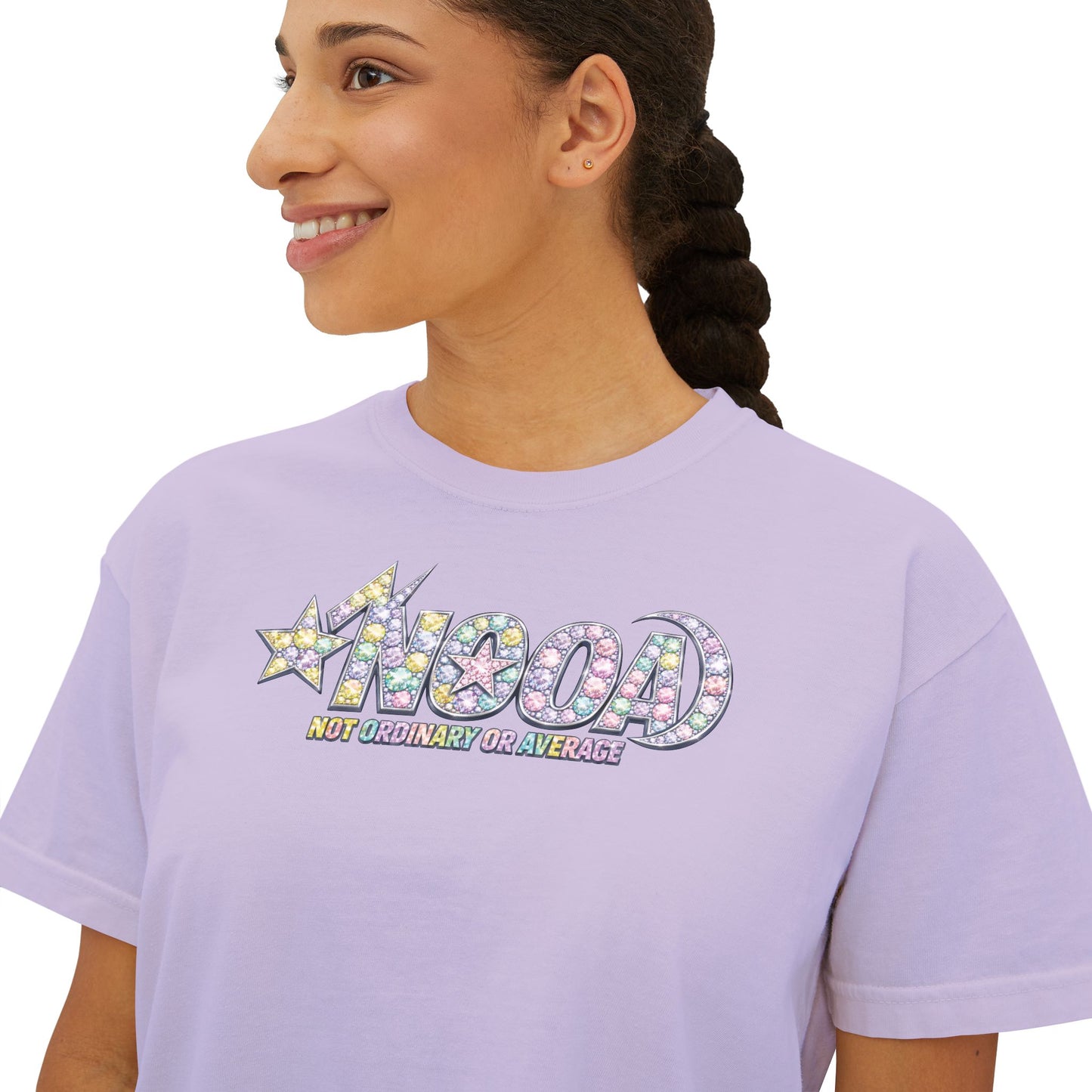 SIPPIN EASTER CROPPED TEE