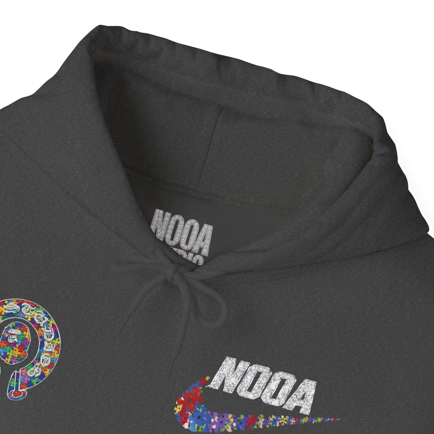 NOOA Floral Logo Hoodie - Colorful Nike Swoosh Pullover