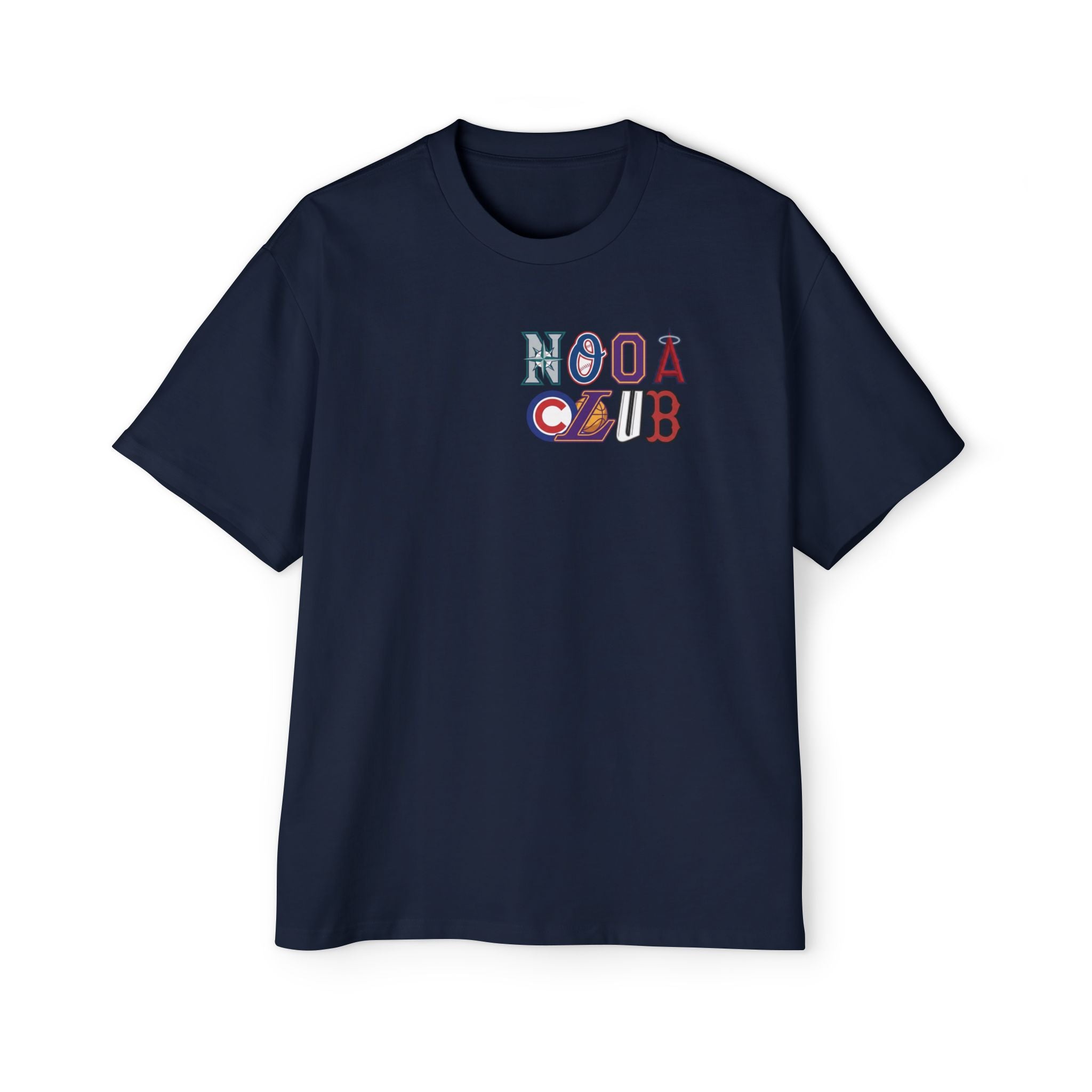 Nooa Club Tee — Vintage Lettering Graphic T‑Shirt