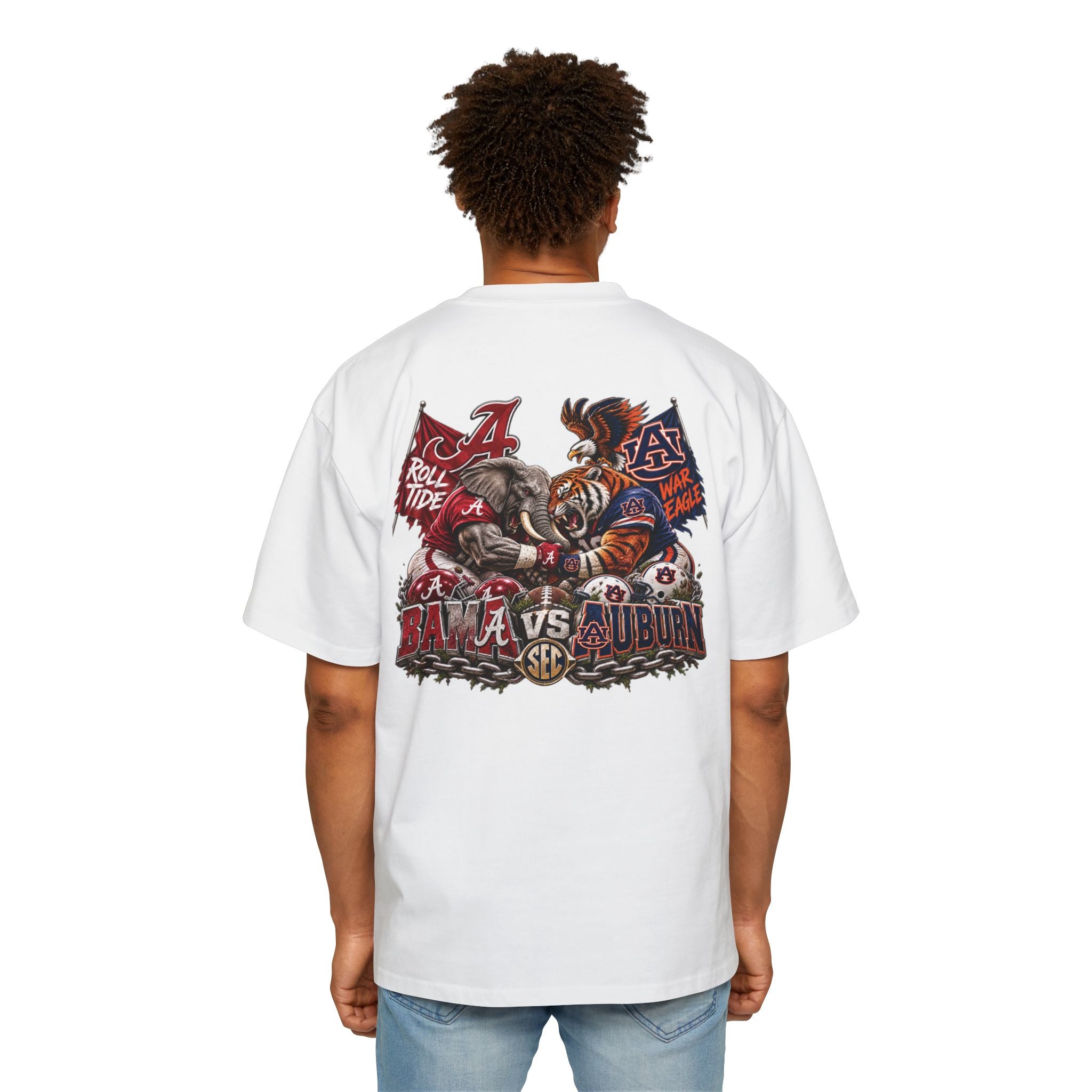 College Football Rivalry Tee — Alabama vs Auburn Game Day Shirt