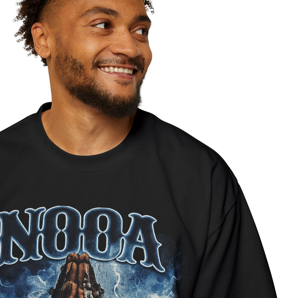NOOA 'Faith Over Fear' Graphic Tee — Not Ordinary or Average Lightning Design