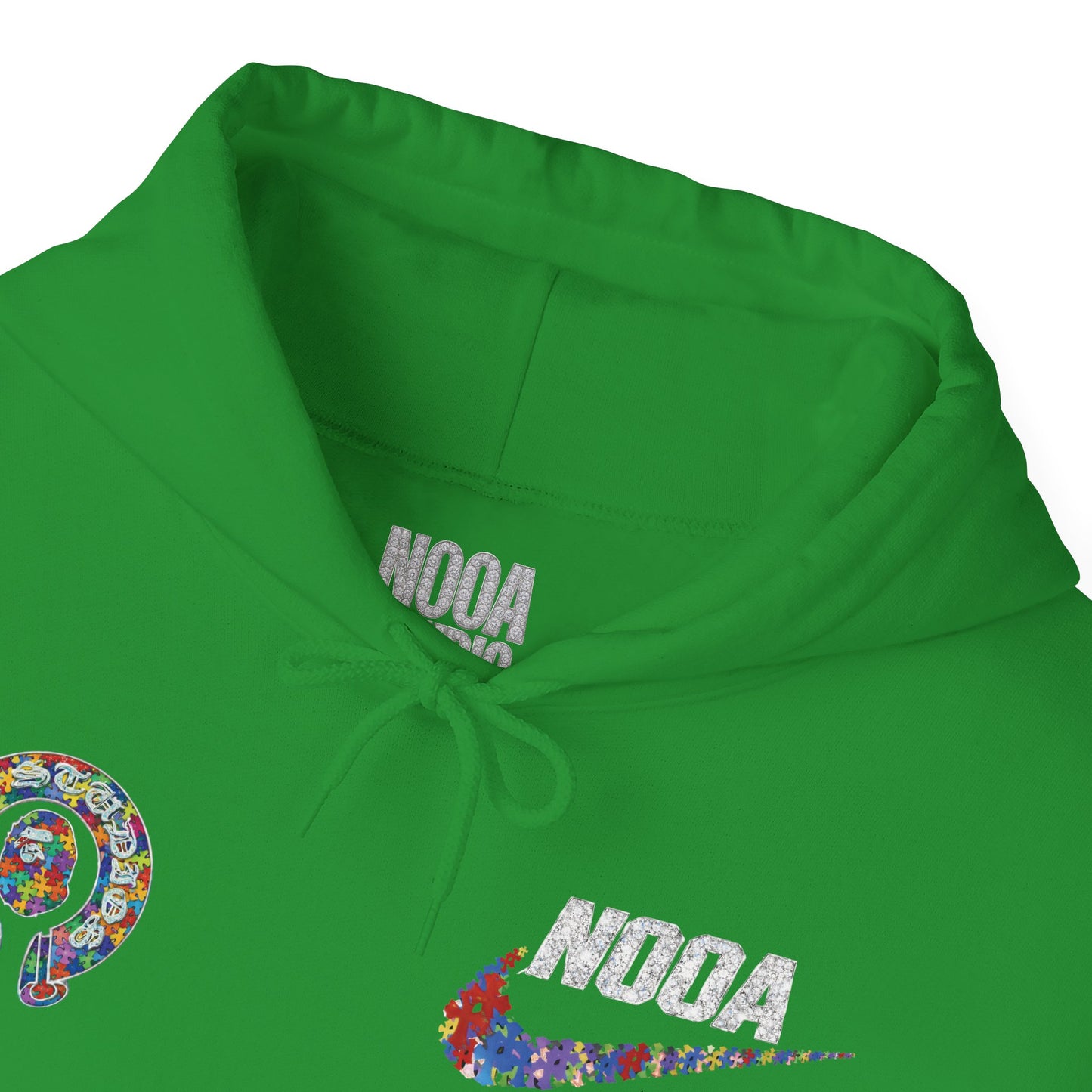 NOOA Floral Logo Hoodie - Colorful Nike Swoosh Pullover