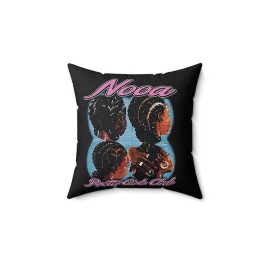 Spun Polyester Square Pillow