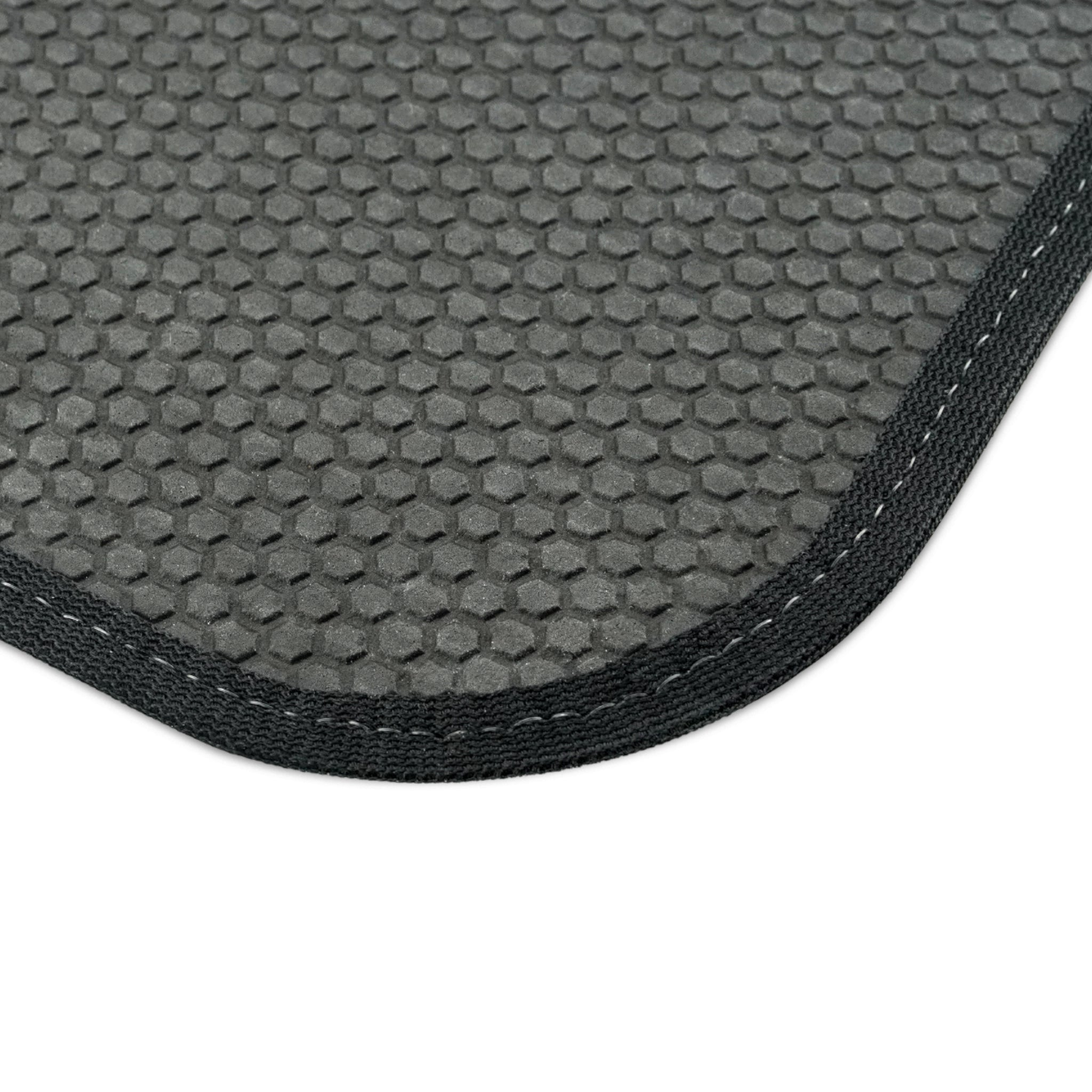 Graphic Car Floor Mats — 'NOOA Not Ordinary Or Average' Retro Collage Front Set