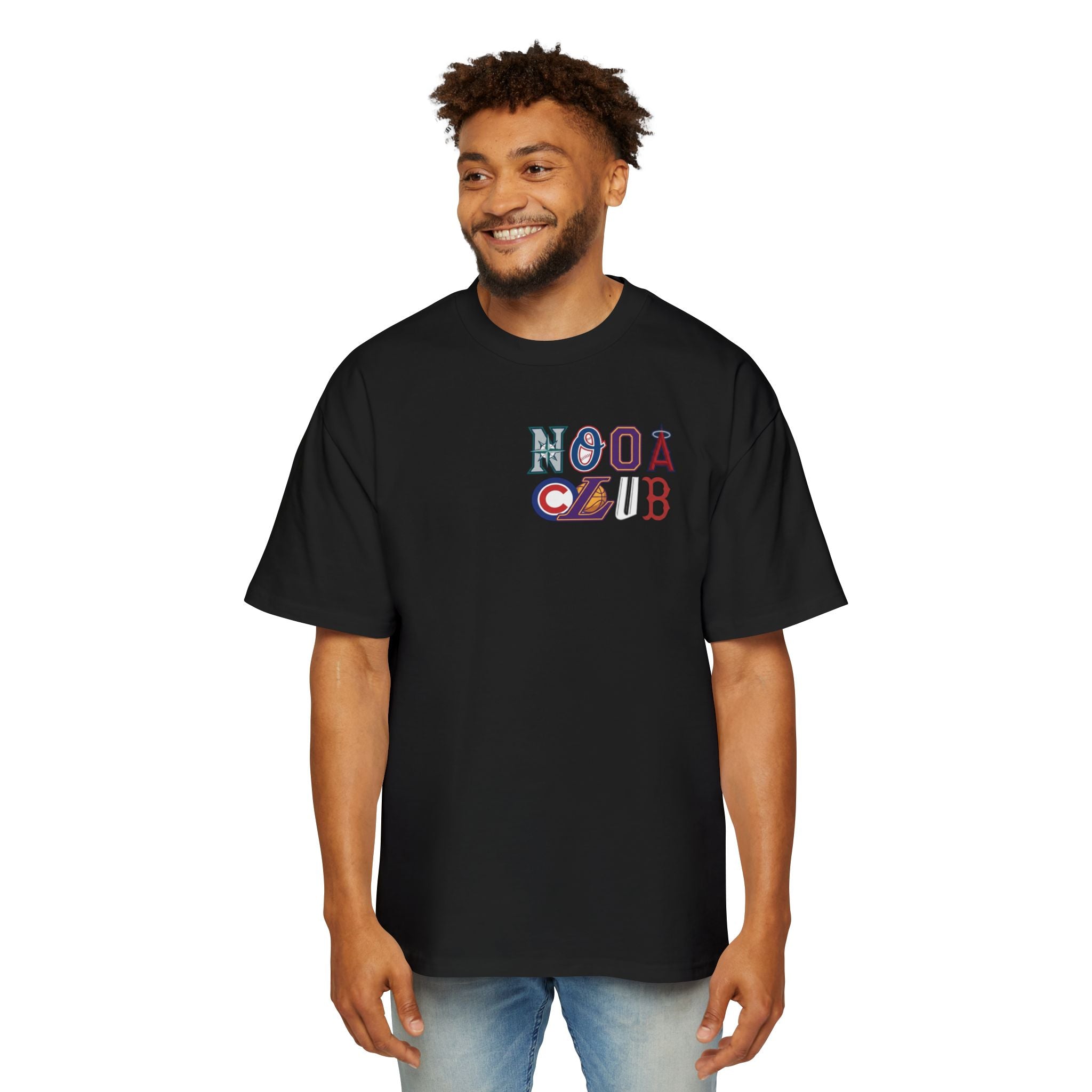 Nooa Club Tee — Vintage Lettering Graphic T‑Shirt