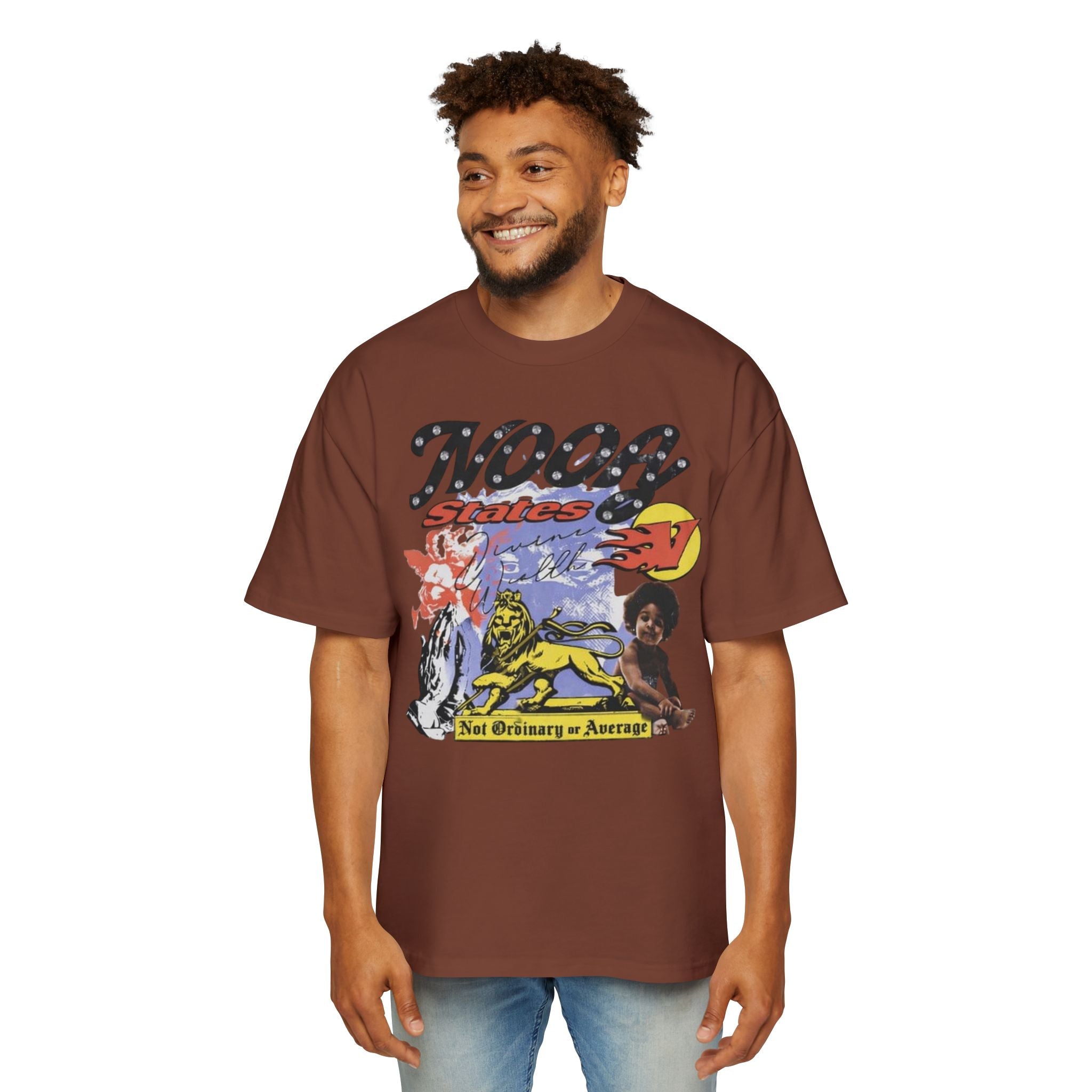 NOOA Studio Graphic Retro Collage TEE
