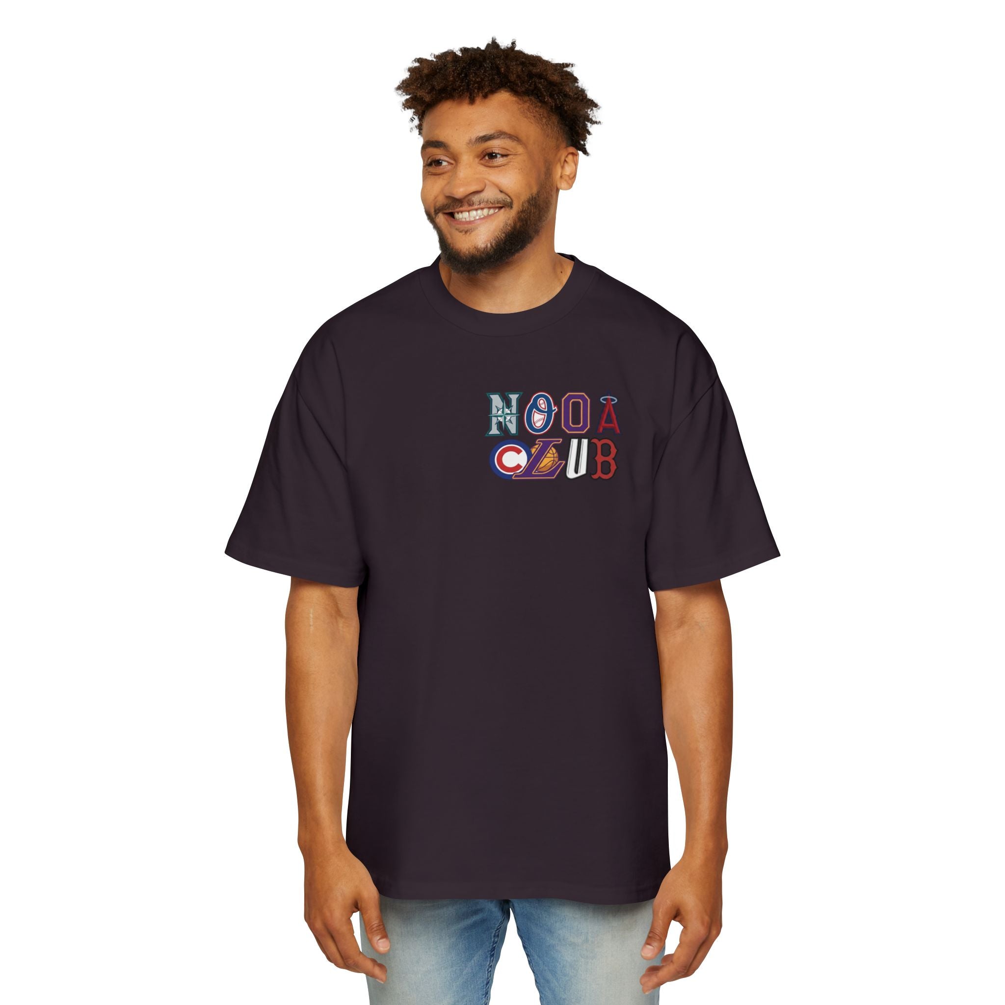 Nooa Club Tee — Vintage Lettering Graphic T‑Shirt