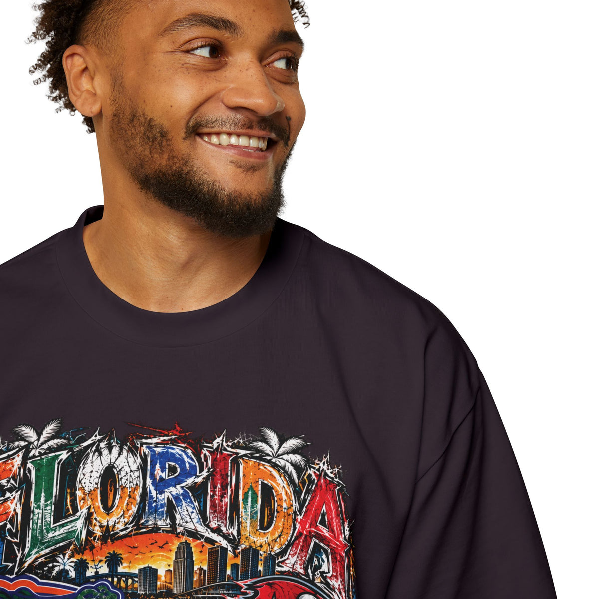 Florida Vintage Collage Tee — University of Miami Hurricanes Graphic Shirt