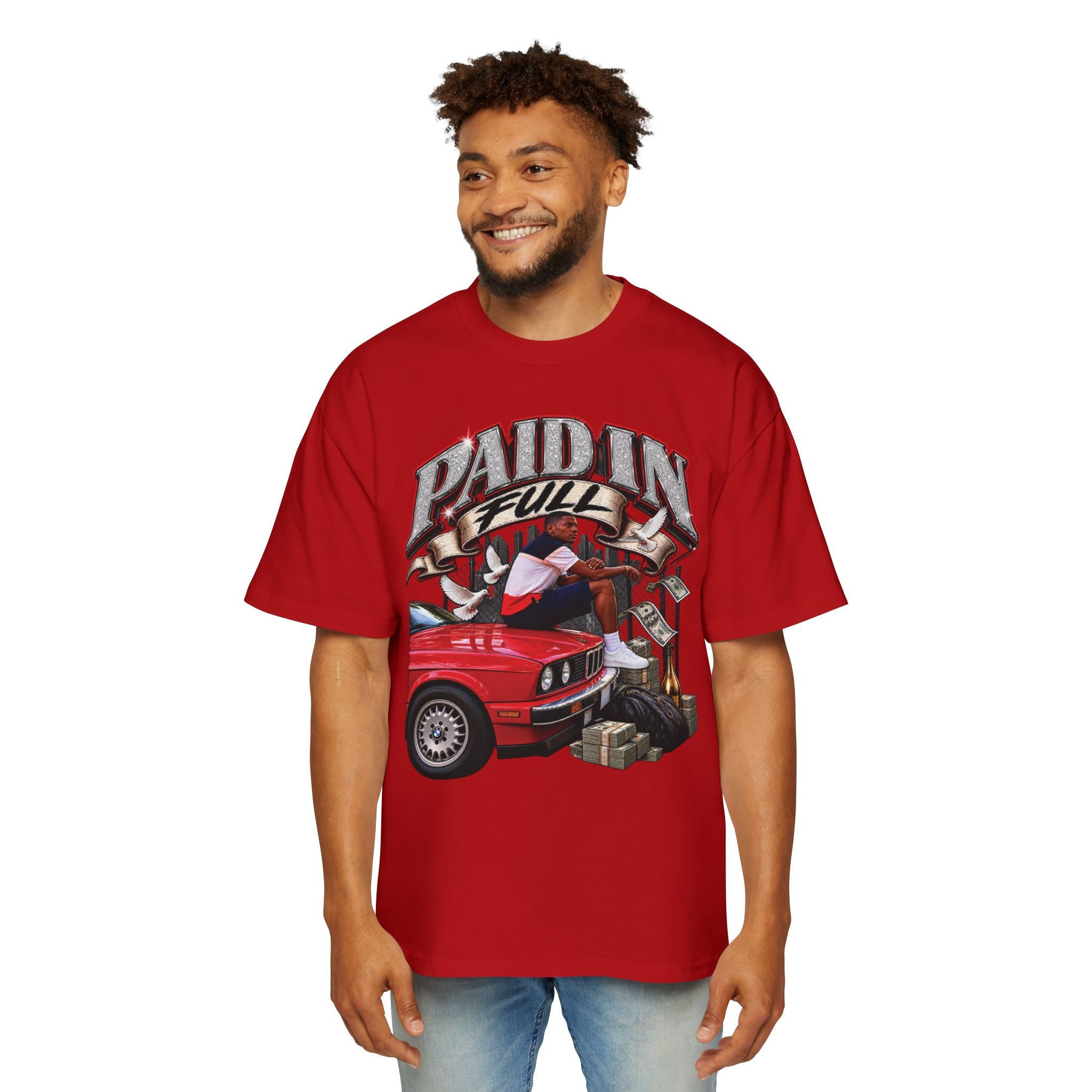 Paid In Full Graphic Tee — Men’s Oversized Streetwear T‑Shirt