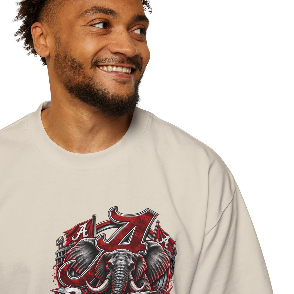 T-Shirt — 'Roll Tide' Crimson Elephant College Football Tee