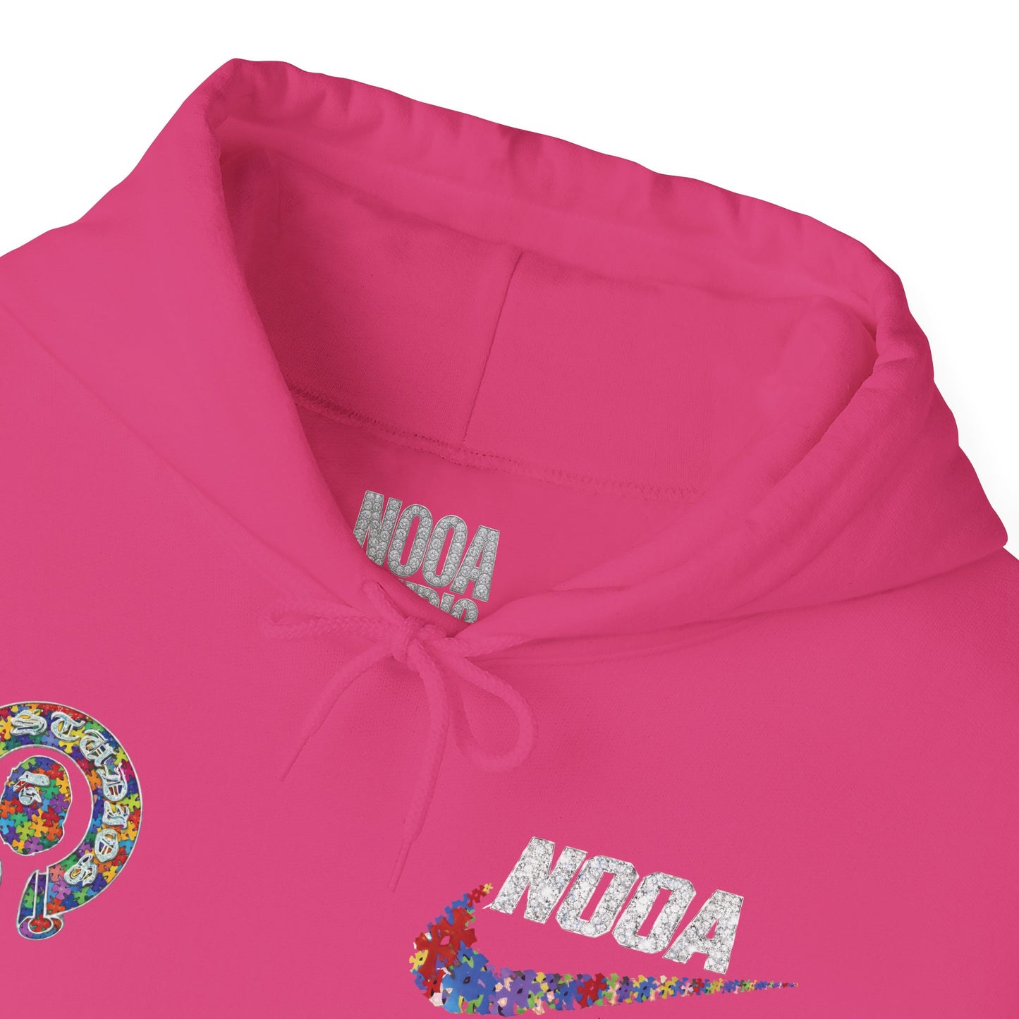 NOOA Floral Logo Hoodie - Colorful Nike Swoosh Pullover