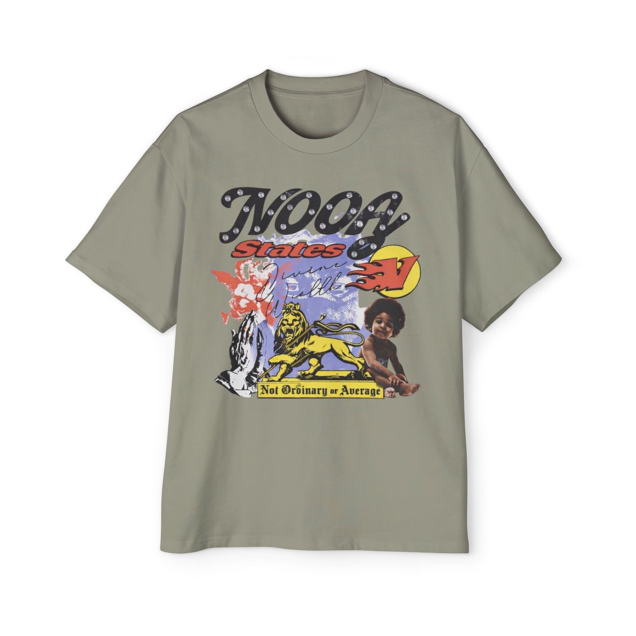 NOOA Studio Graphic Retro Collage TEE