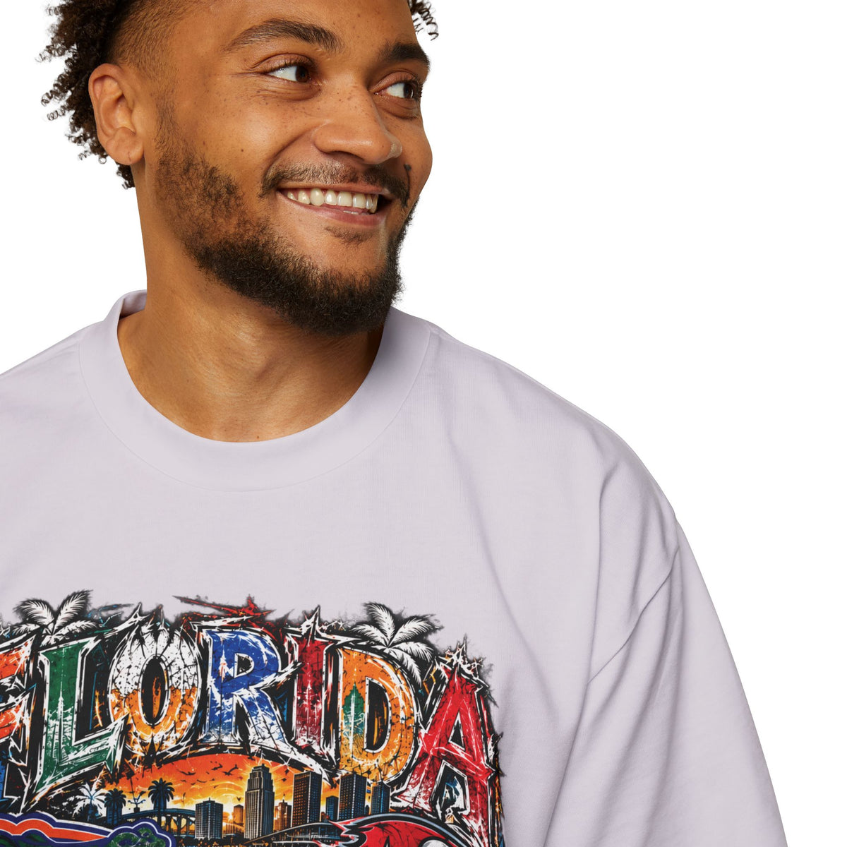 Florida Vintage Collage Tee — University of Miami Hurricanes Graphic Shirt