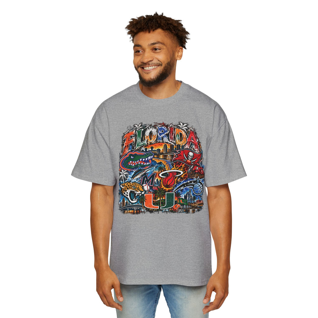 Florida Vintage Collage Tee — University of Miami Hurricanes Graphic Shirt