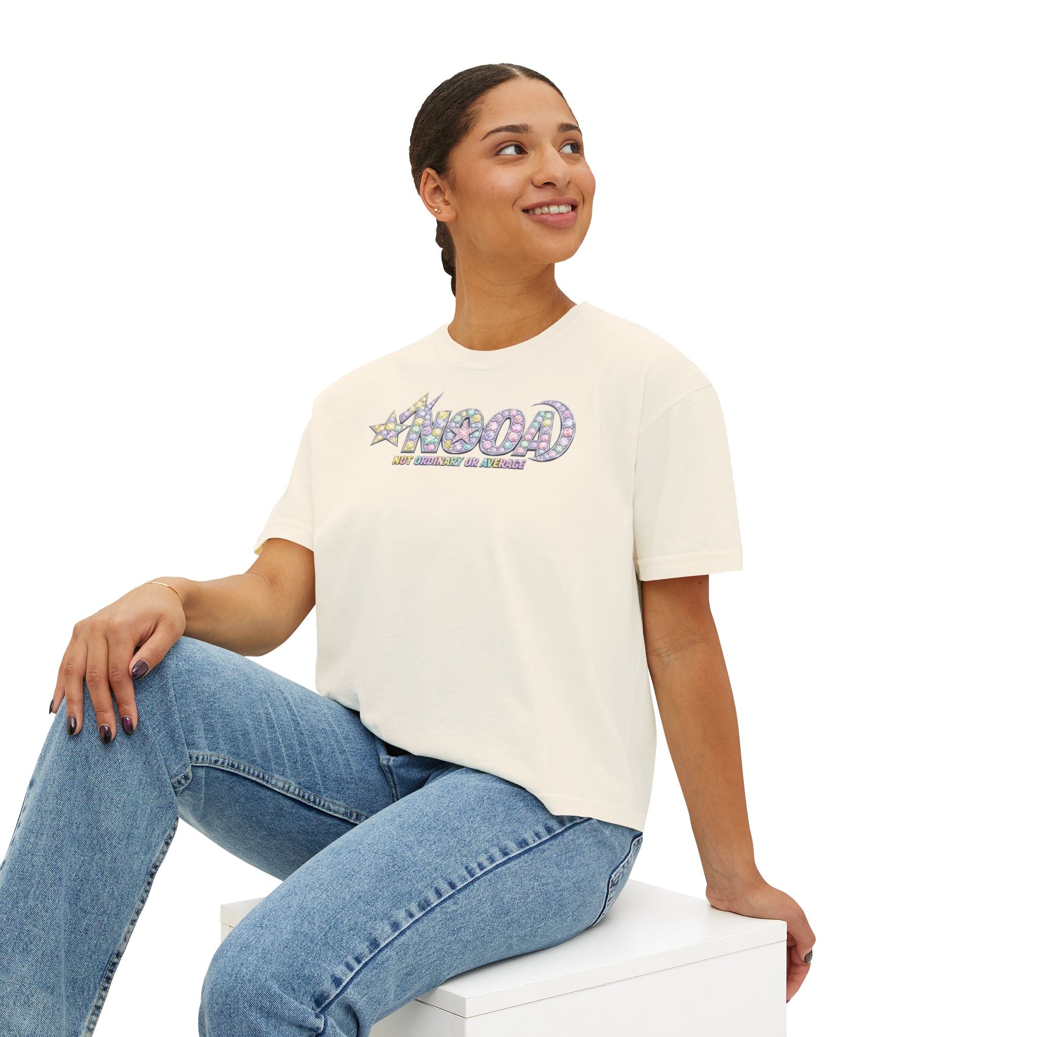 SIPPIN EASTER CROPPED TEE