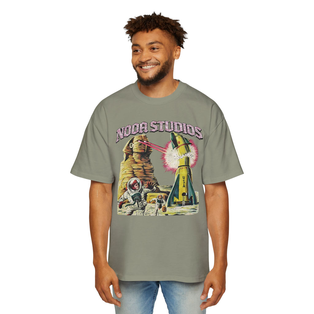 Vintage Space Tour T‑Shirt — "Nooa Studios 2026 World Tour" Graphic Tee