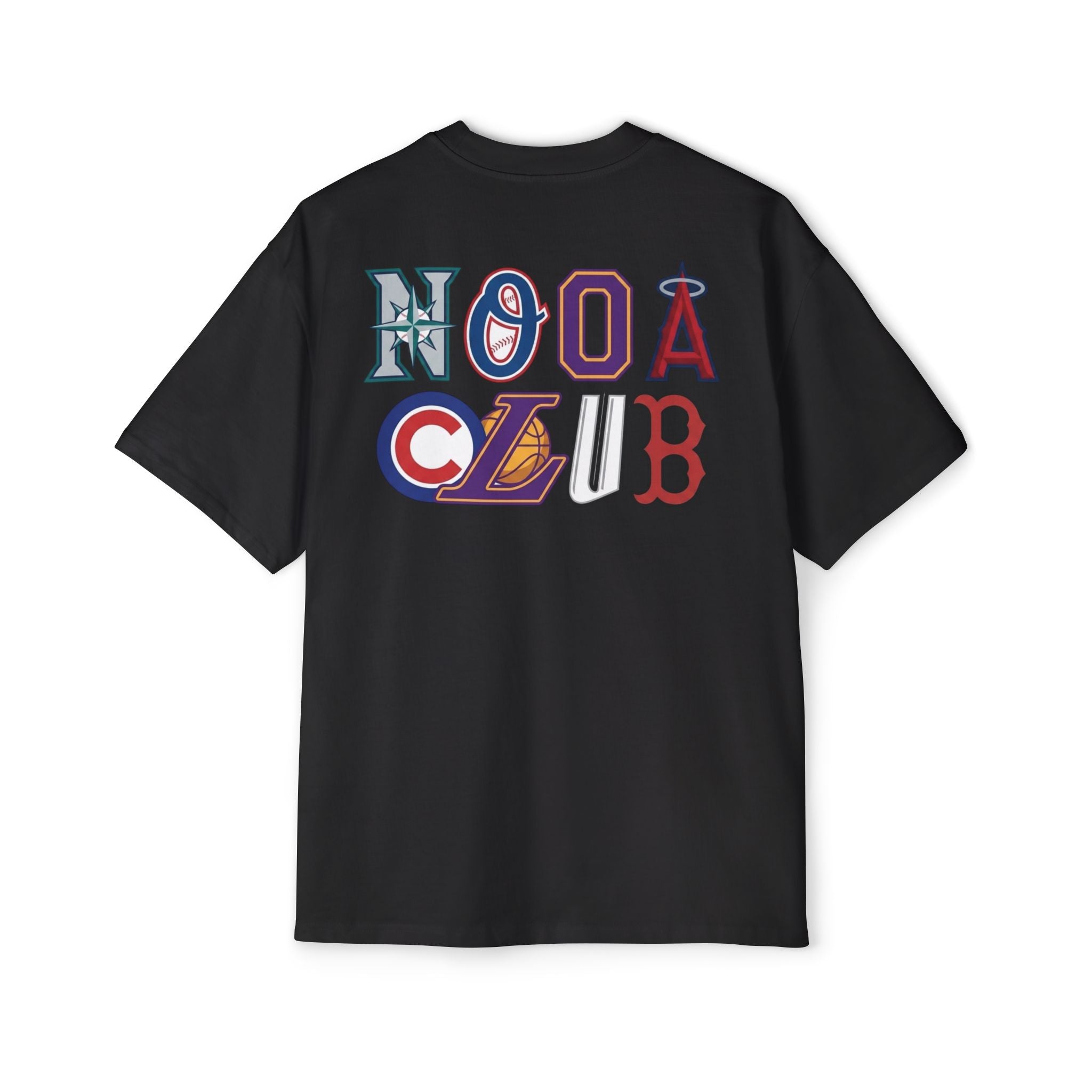 Nooa Club Tee — Vintage Lettering Graphic T‑Shirt