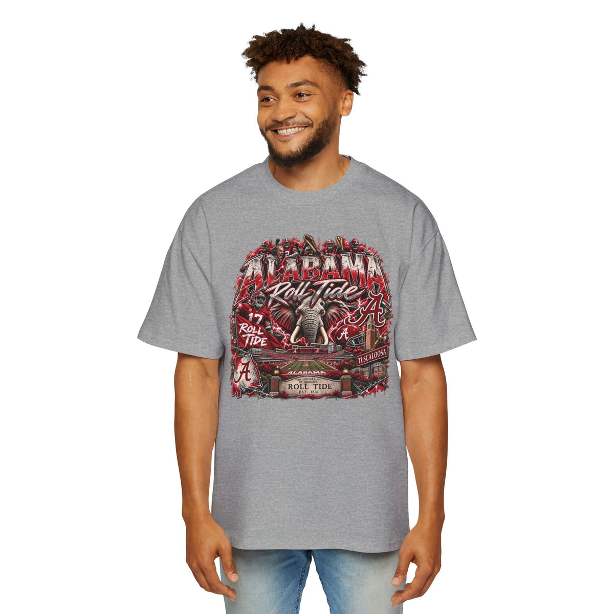 Alabama 'Roll Tide' College Football Tee