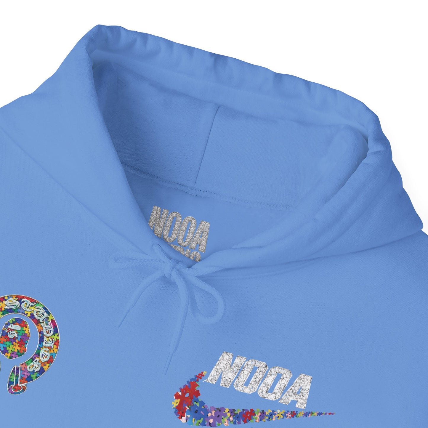 NOOA Floral Logo Hoodie - Colorful Nike Swoosh Pullover