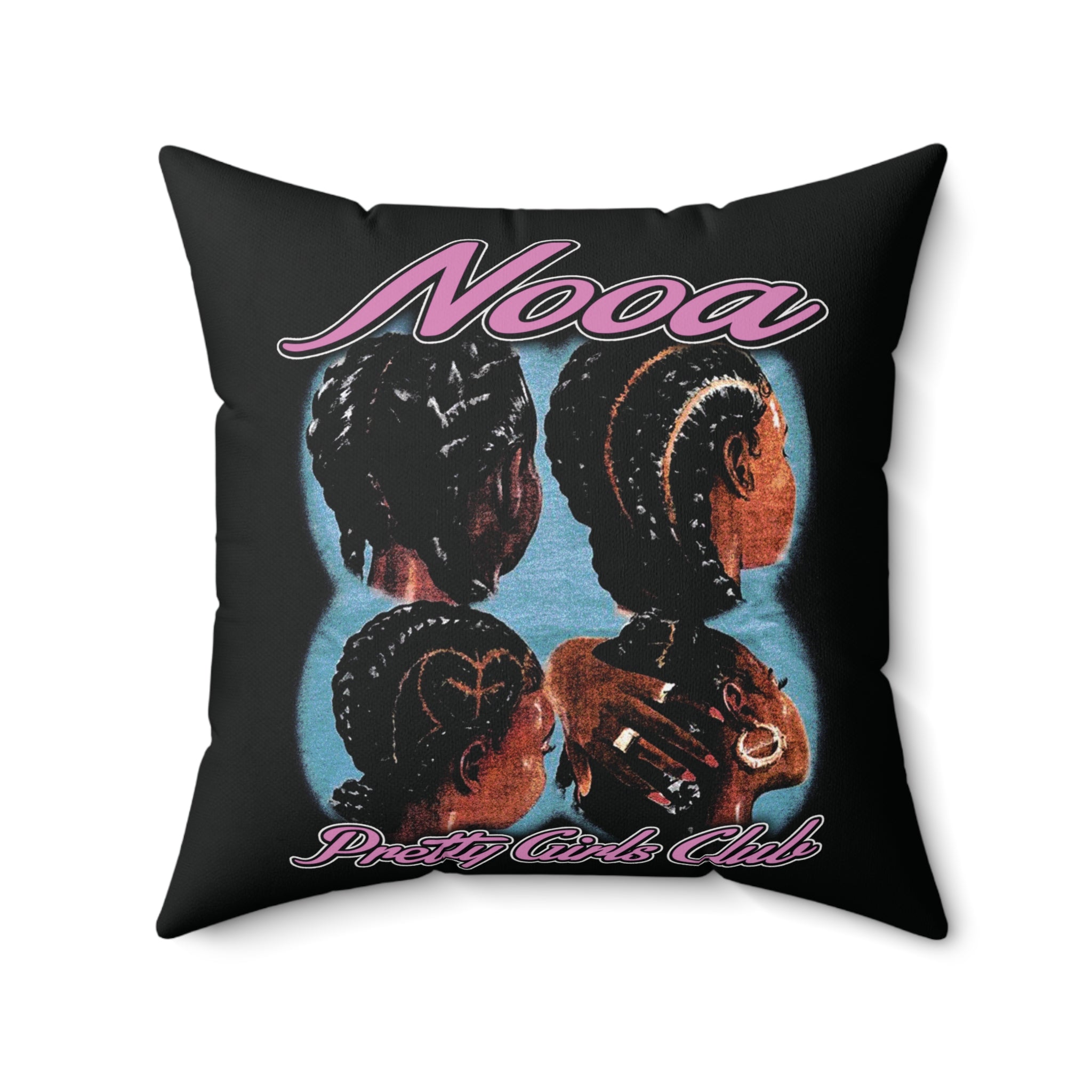 Spun Polyester Square Pillow