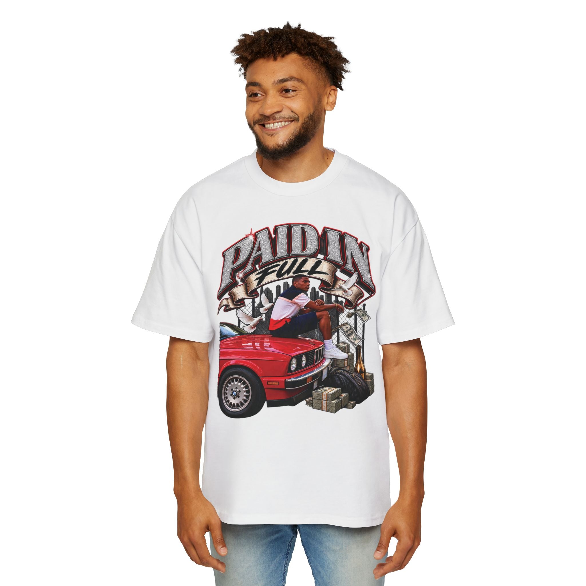 Paid In Full Graphic Tee — Men’s Oversized Streetwear T‑Shirt