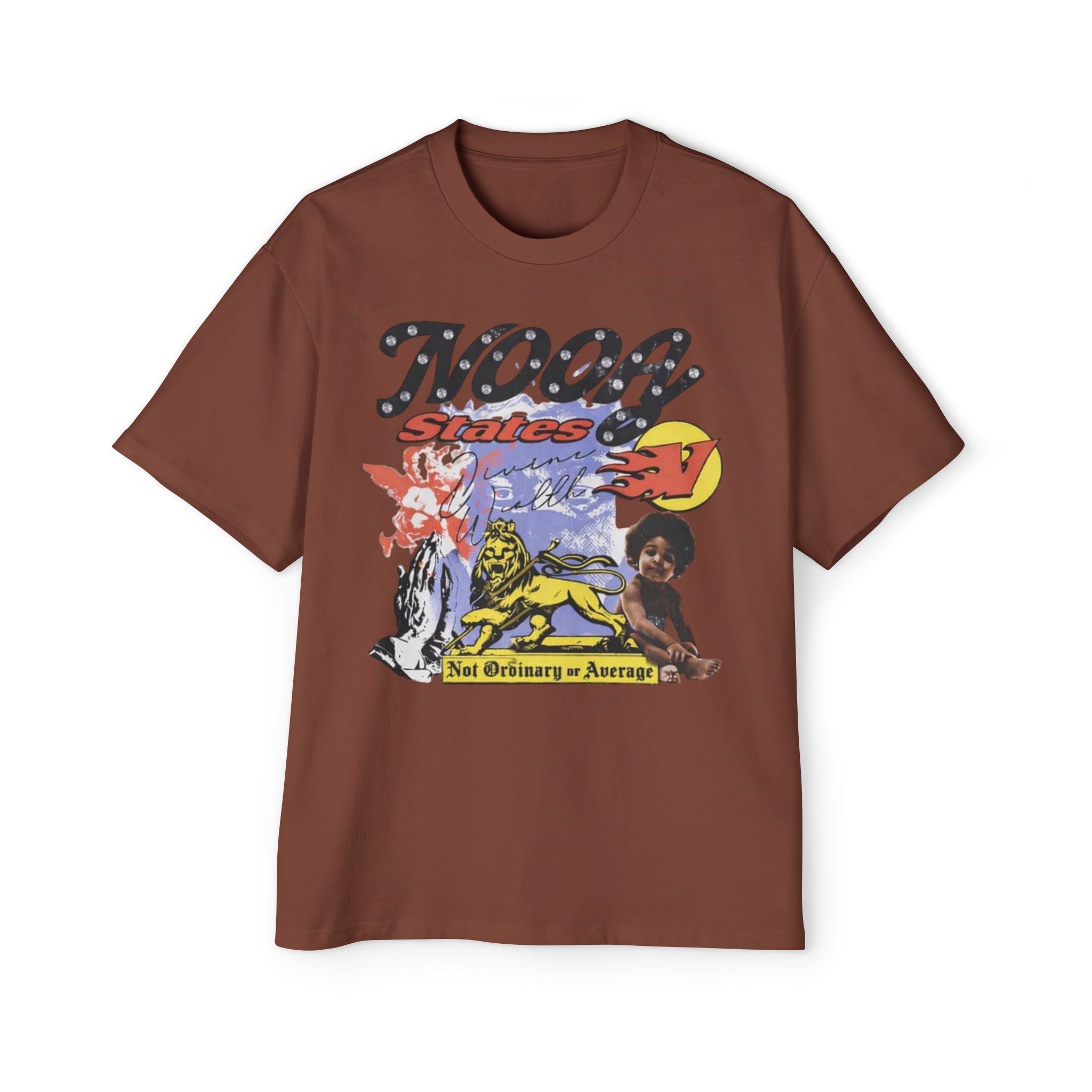 NOOA Studio Graphic Retro Collage TEE