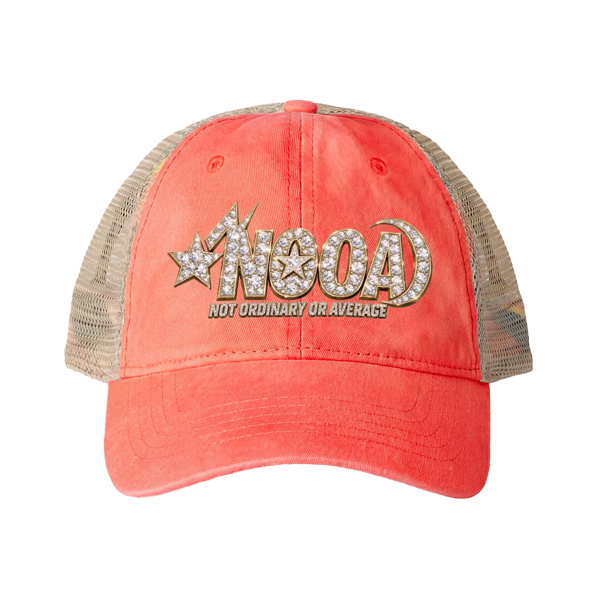 Women's Washed Mesh-Back Cap