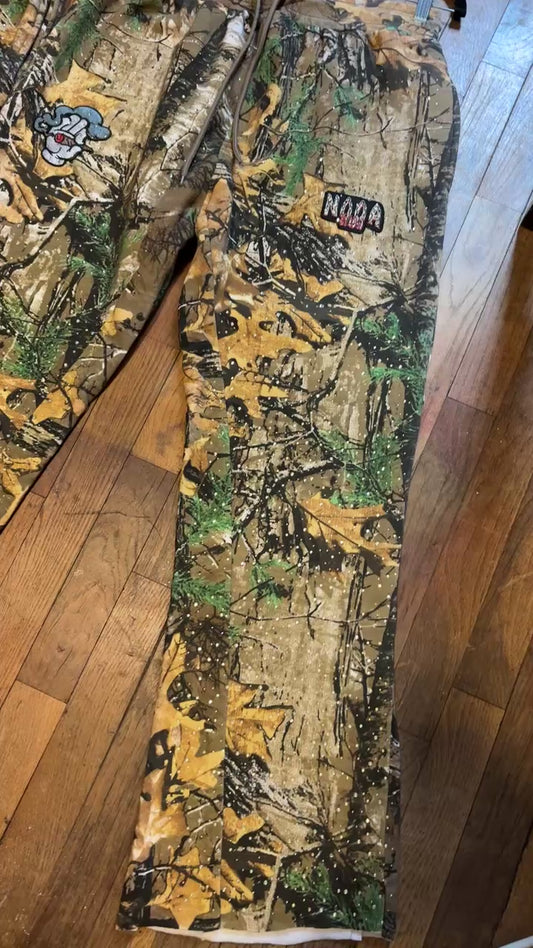 Realtree flared sweatpants