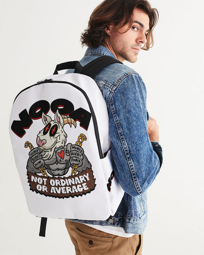 grind hard nooa Large Backpack