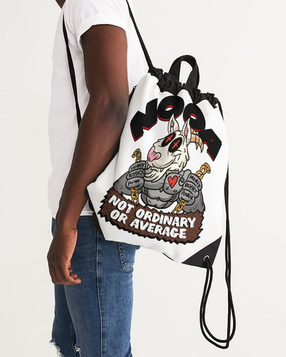 grind hard nooa Canvas Drawstring Bag