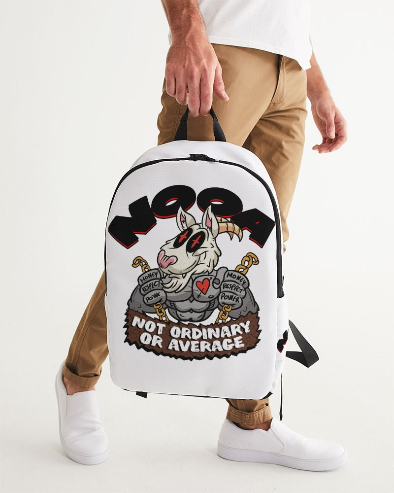 grind hard nooa Large Backpack